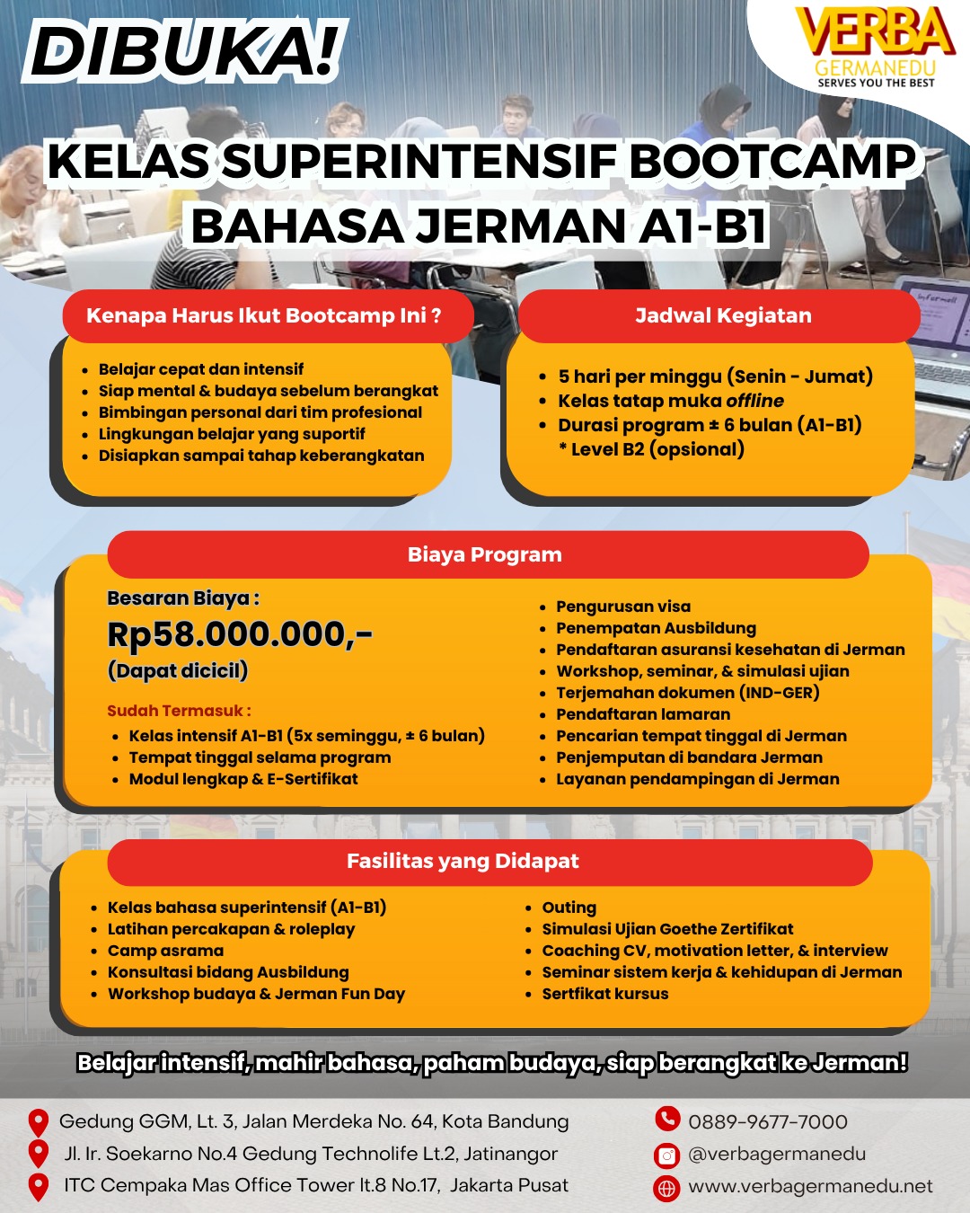 Belajar Bahasa Jerman Intensif untuk Ausbildung